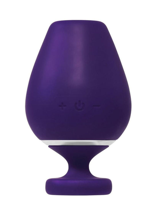 Vedo Vino Silicone Rechargeable Sonic Clitoral Vibrator - Purple