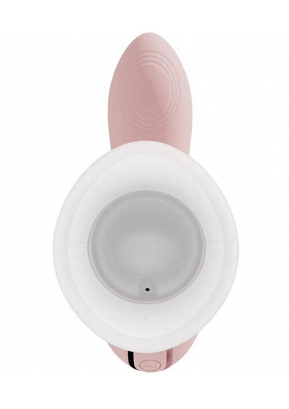 Vive Callalily Silicone Rechargeable Triple Motor G-Spot Tap, Vulva, Breast Suction and Tongue Vibrator