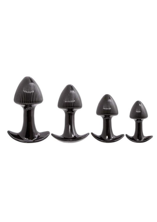Walk Around Trainer Plugs - Black - 4 Pack