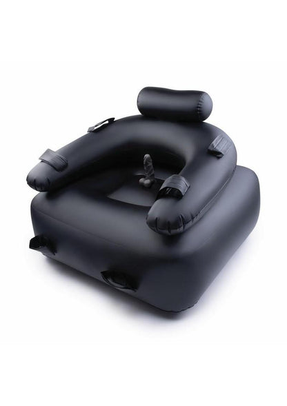 WhipSmart Inflatable Bondage Chair - Black