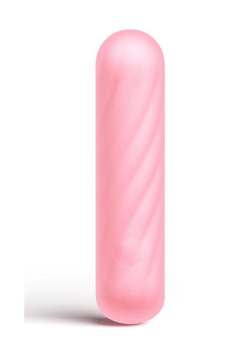 X and O's Crave Rechargeable Silicone Compact Vibrator - Pink