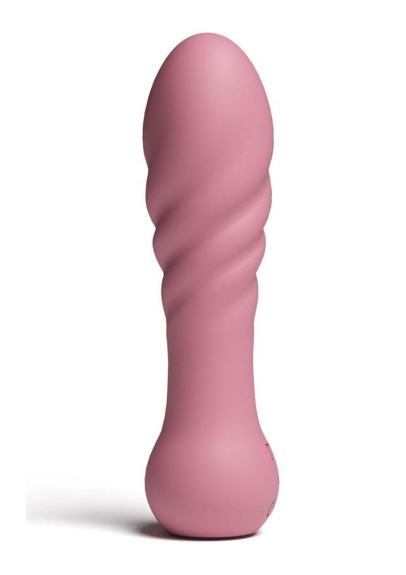 X and O's Love Rechargeable Silicone Compact Vibrator - Pink