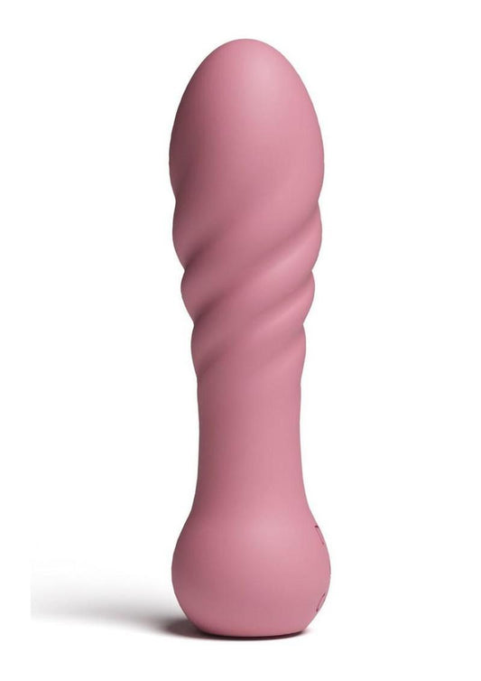 X and O's Love Rechargeable Silicone Compact Vibrator - Pink