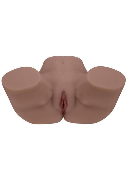 Xkin Bree Knox Dual Entry Bodyforms Masturbator Pussy/Ass - Chocolate