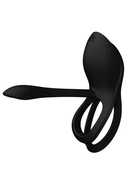 Zalo Bayek Rechargeable Silicone App Compatible Vibrating Couples Ring