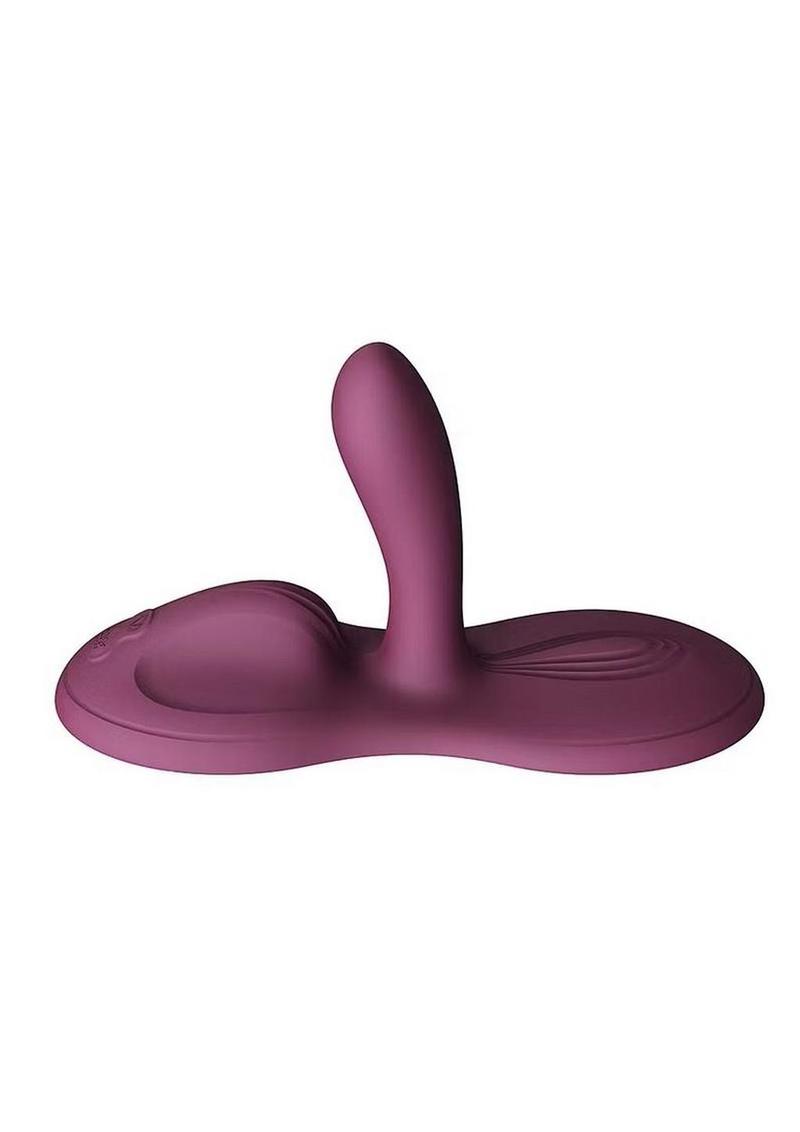 Zalo Flora Rechargeable Silicone App Compatible Smart Vibrating Pad
