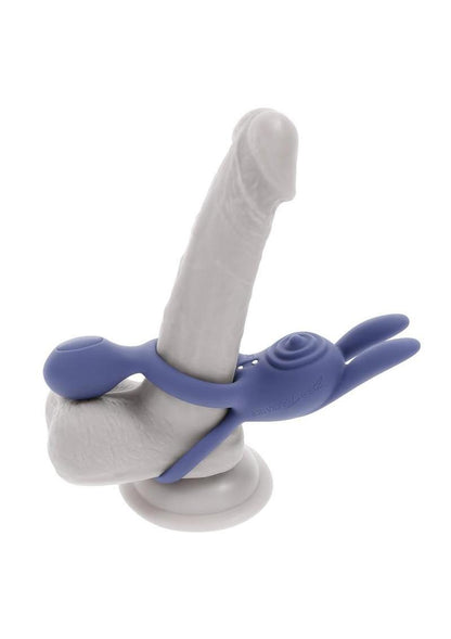 Zero Tolerance Naughty Bunny Rechargeable Silicone Vibrating Rabbit Cock Ring with Remote