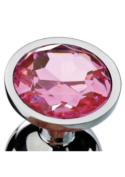 Adam and Eve Pink Gem Aluminum Anal Plug