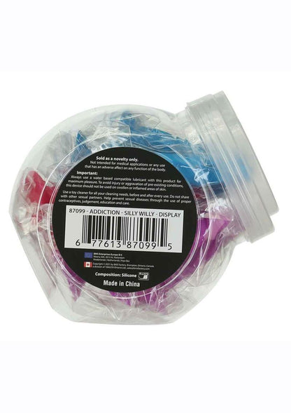 Addiction Silly Willy Silicone Mini Dongs