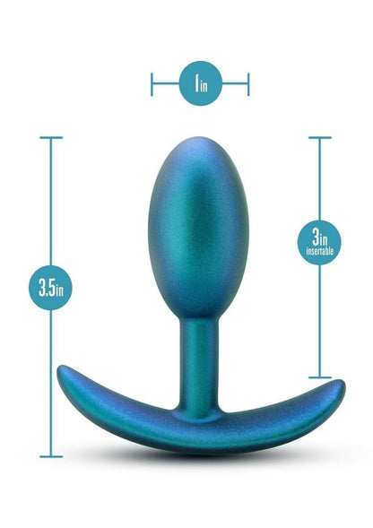 Anal Adventures Matrix Nebula Plug Silicone Anal Plug - Lunar