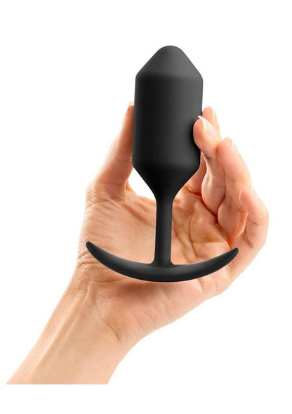 B-Vibe Snug Plug 3 Silicone Weighted Anal Plug