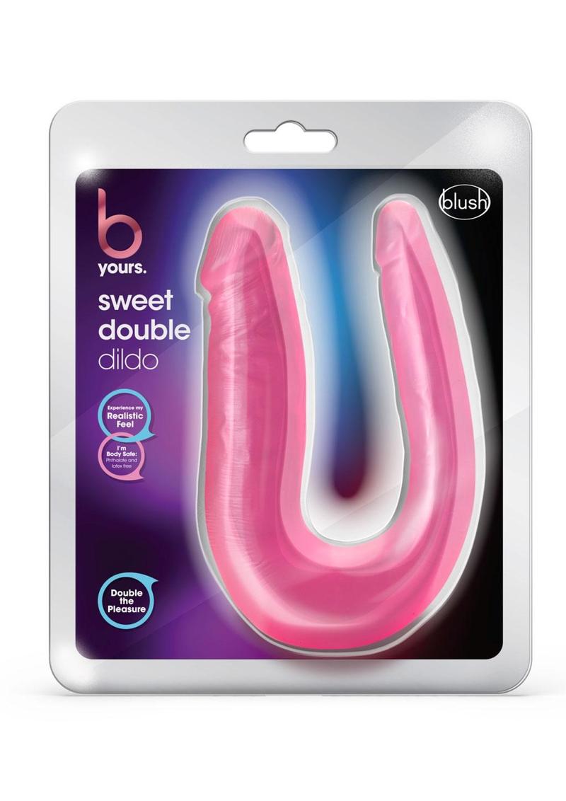 B Yours Sweet Double Dildo - Pink