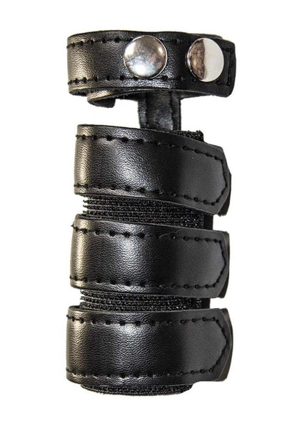 Ballgear Cock Strap with Sheath - Black/Silver