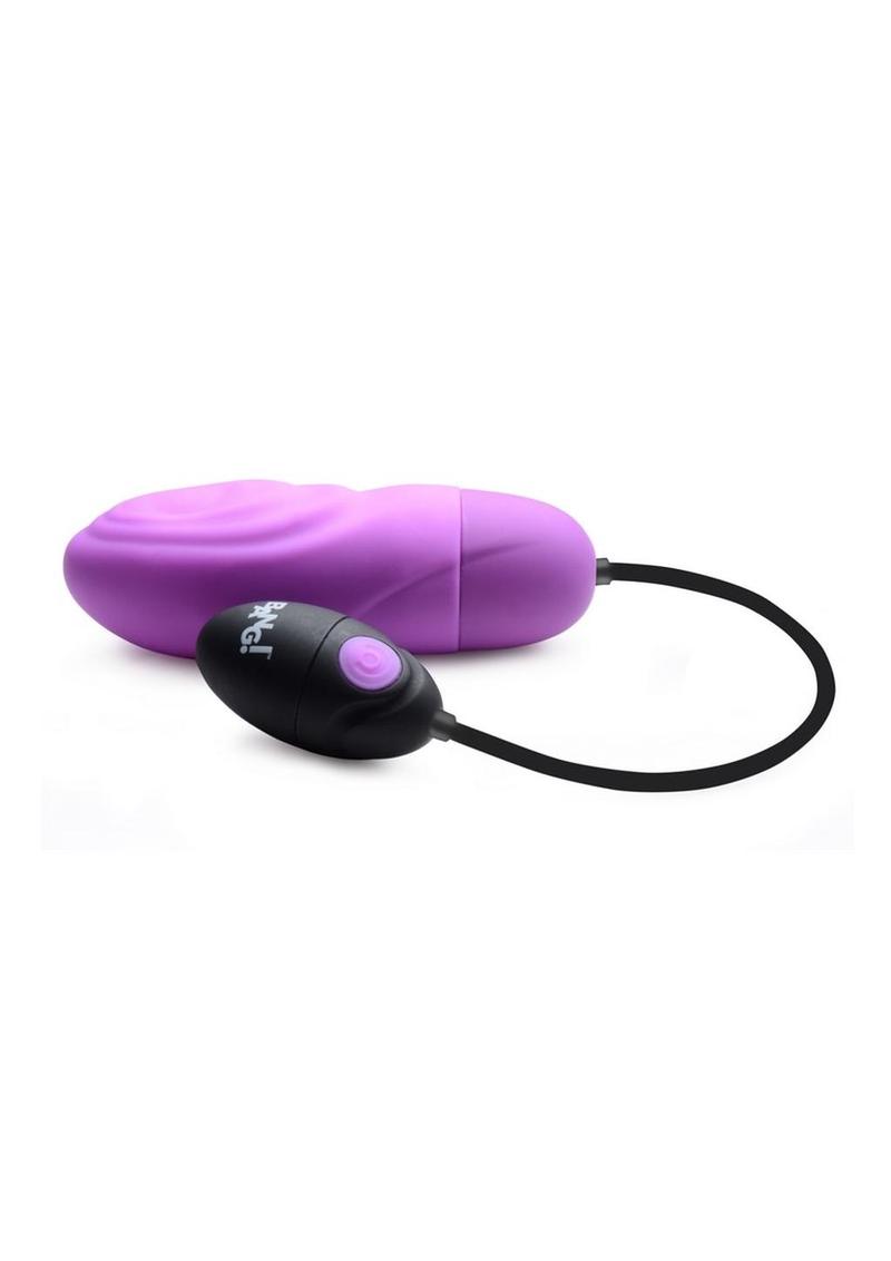 Bang! 7x Pulsing Rechargeable Silicone Bullet Vibrator