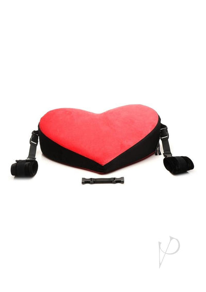 Bedroom Bliss Bondage Love Pillow - Black/Red