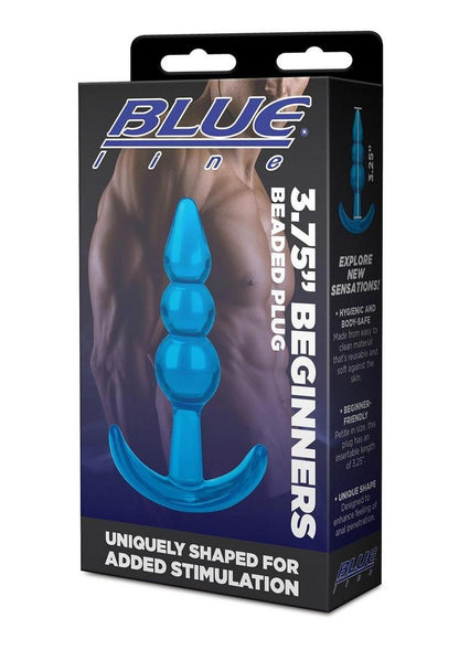 Blue Line Beginners Beaded Plug - Blue - 3.75in