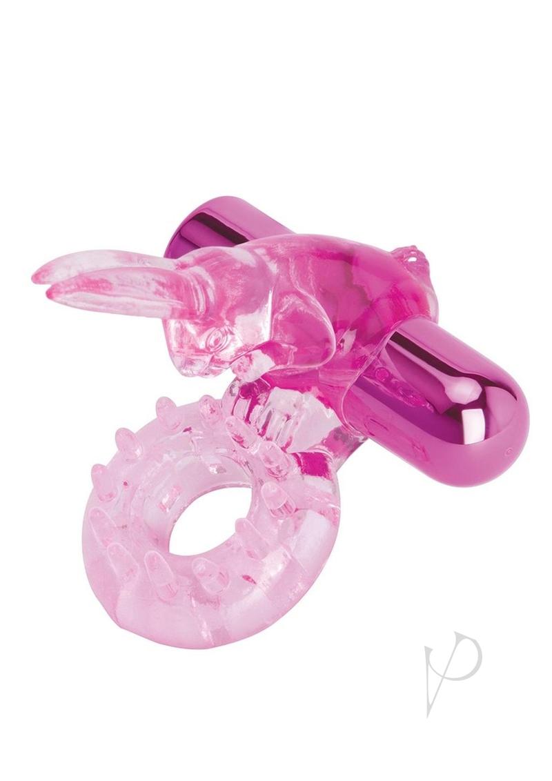 Bodywand Rechargeable Silicone Rabbit Ring - Pink