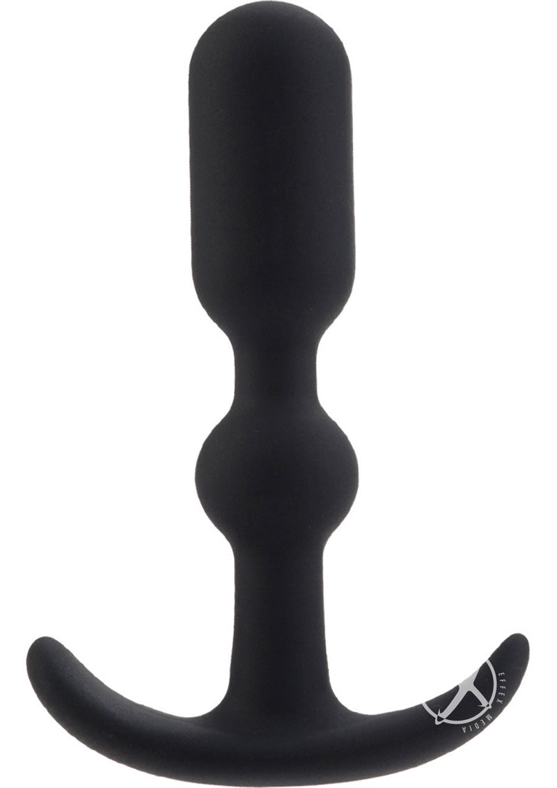 Booty Call Booty Teaser Silicone Butt Plug - Black