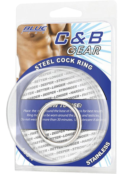 C and B Gear Steel Cock Ring - 1.3in Diameter