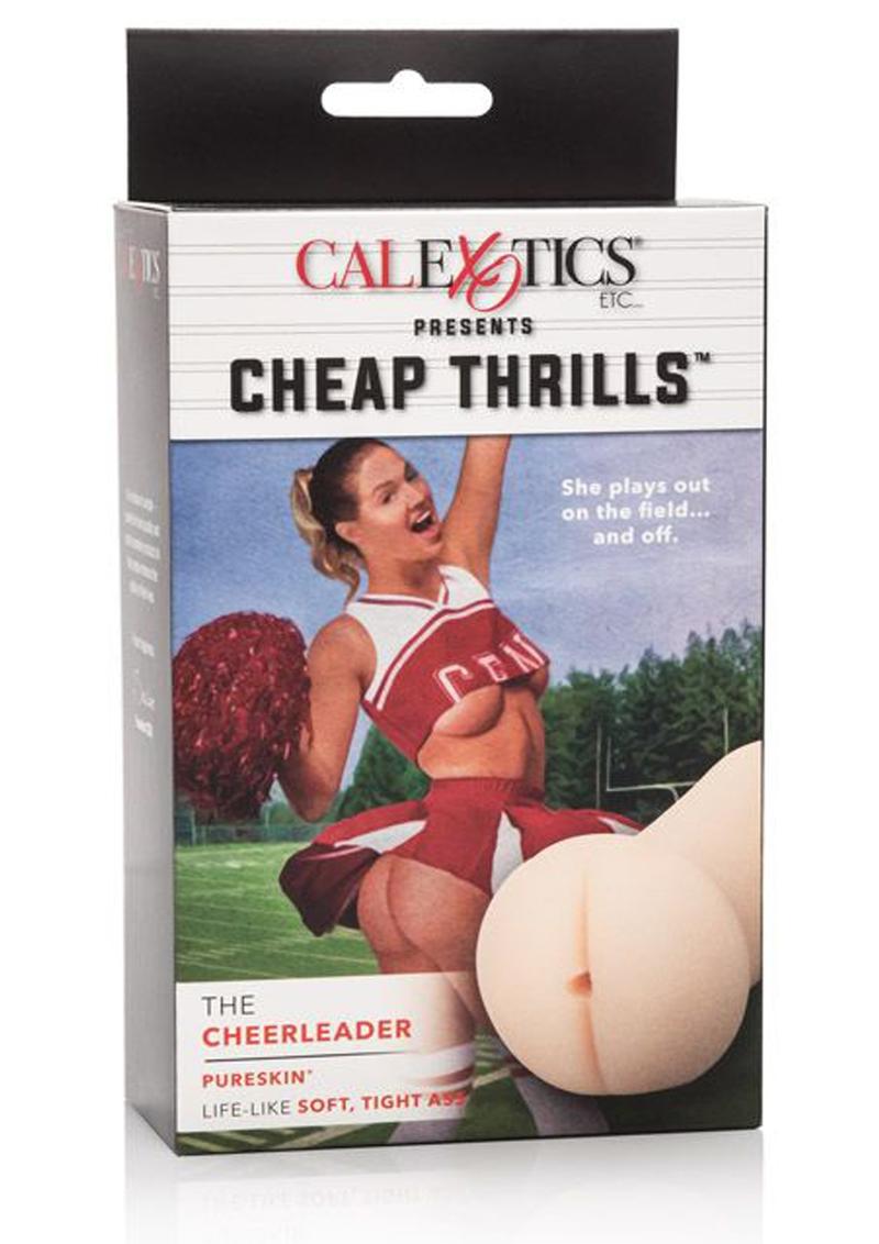 Cheap Thrills The Cheerleader Anal Stroker - Vanilla/White