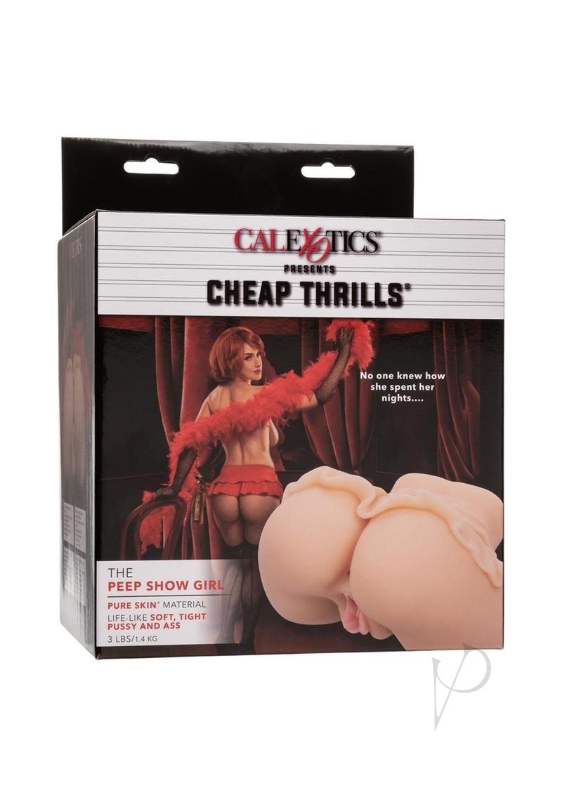 Cheap Thrills The Peep Show Stroker - Pussy - Vanilla