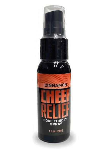 Cheef Relief Soothing Throat Spray 1oz - Cinnamon