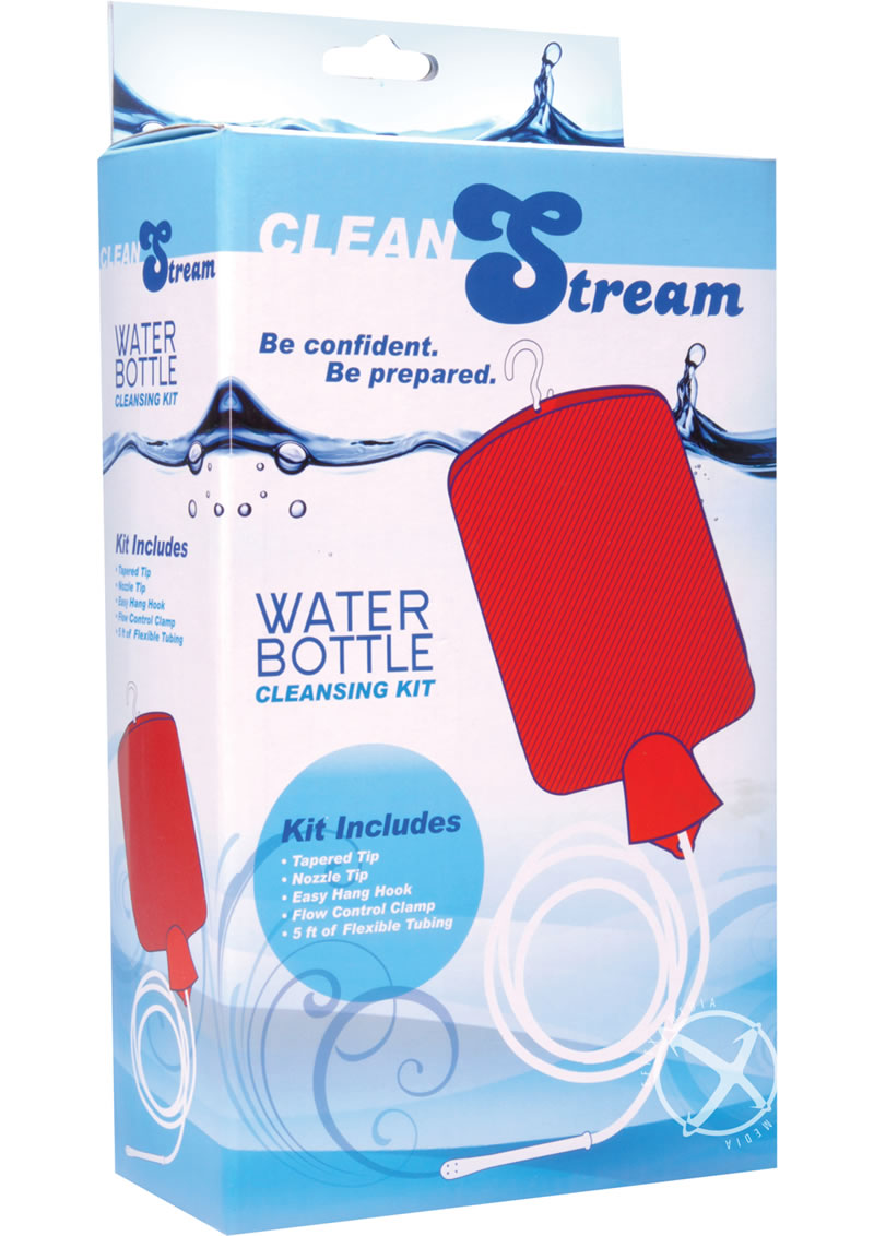 Cleanstream Water Bottle Cleansing Kit - Red