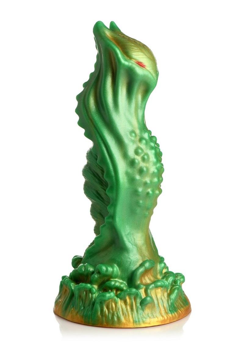 Creature Cocks Nebula Alien Silicone Dildo - Gold/Green/Red