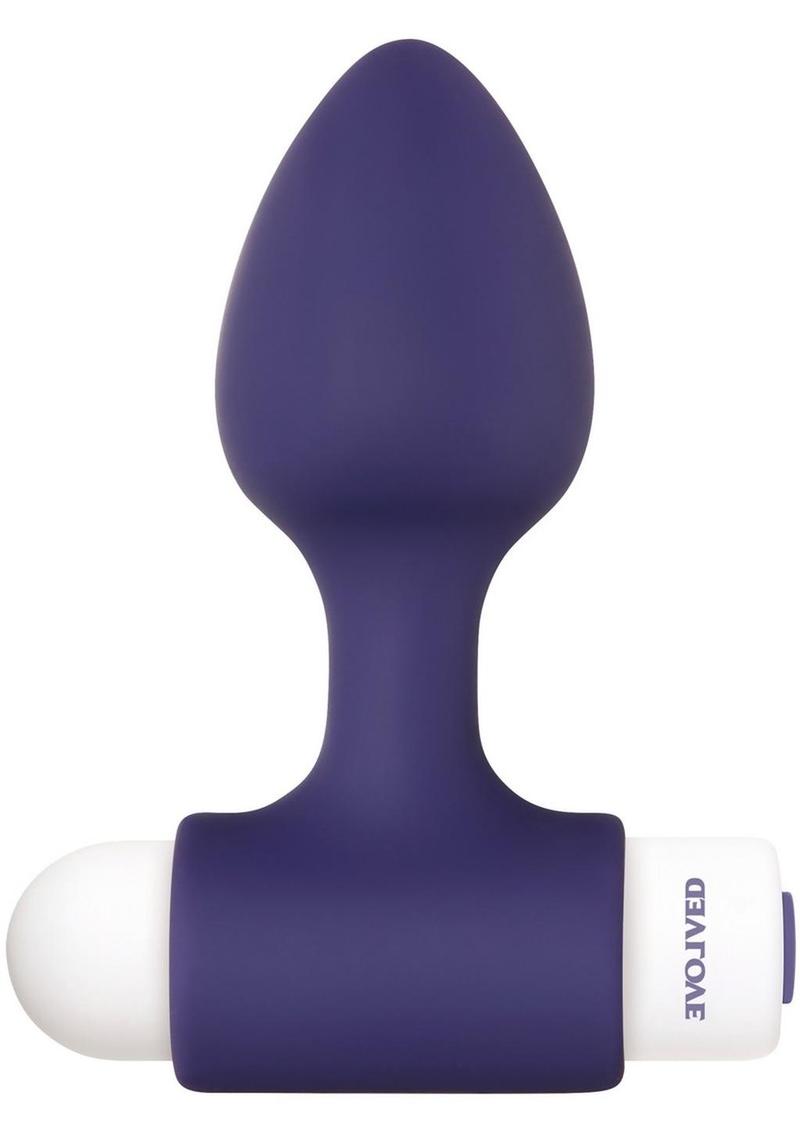 Dynamic Duo Rechargeable Silicone Vibrating Butt Plug