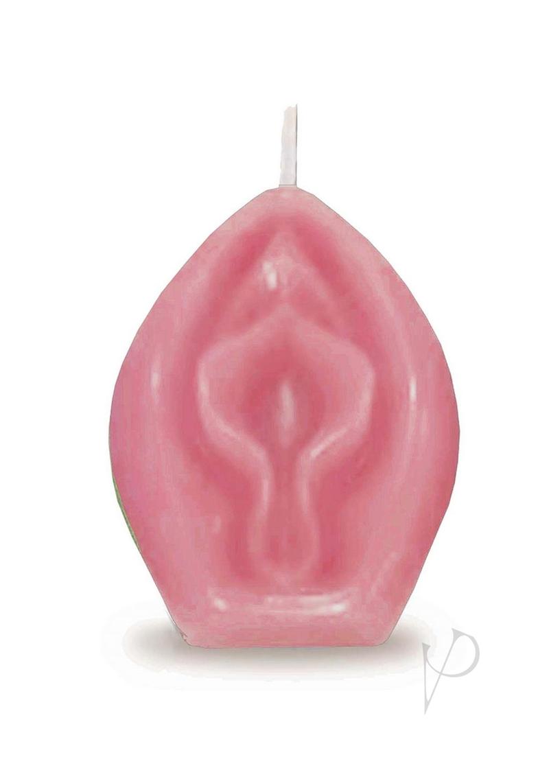 Eden's Candle Vanilla Scented Vagina - Pink/Rose