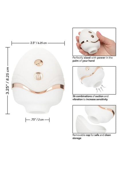 Empowered Palm Pleasure Goddess Silicone Rechargeable Stimulator