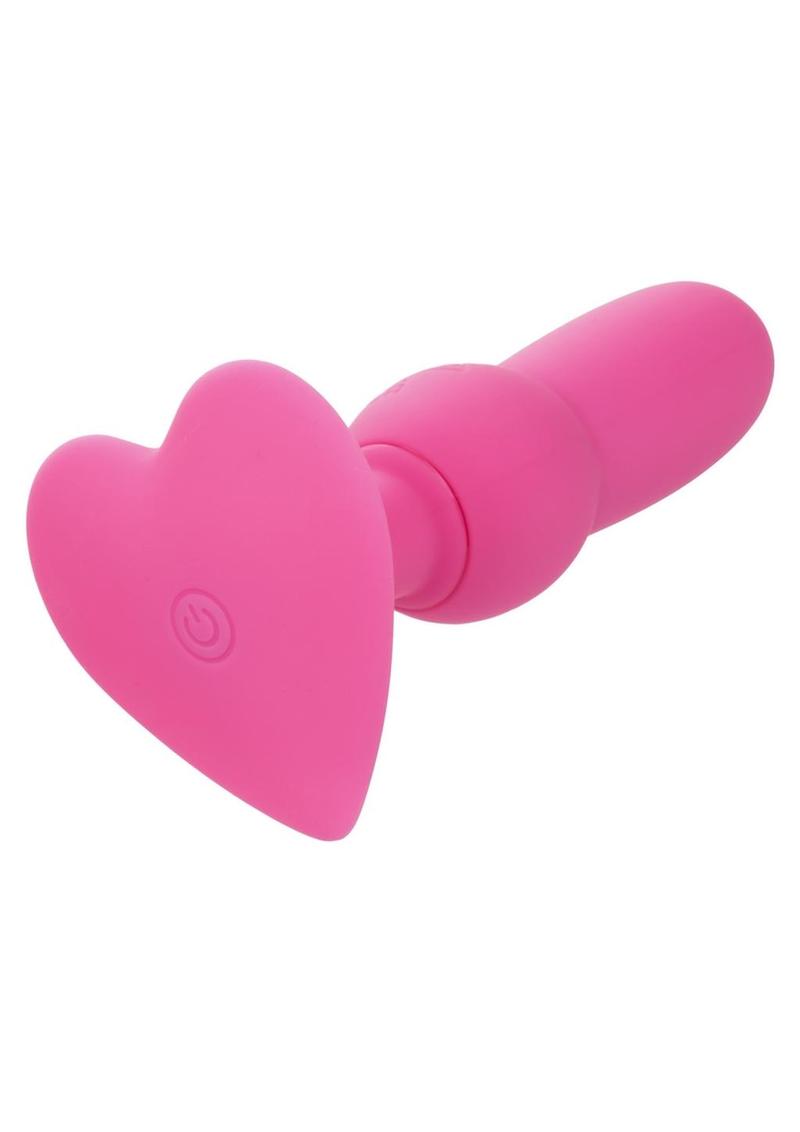 First Time Vibrating Beaded Silicone Rechargeable Probe