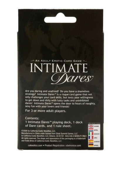 Intimate Dares Couples Card Game