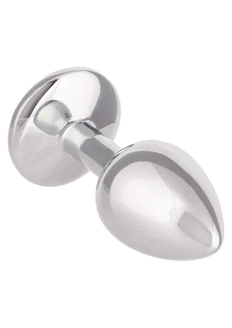 Jewel Rose Aluminum Anal Plug