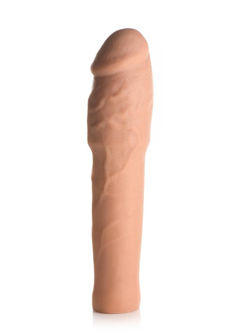 Jock Extra Thick Penis Extension Sleeve - Caramel - 2in