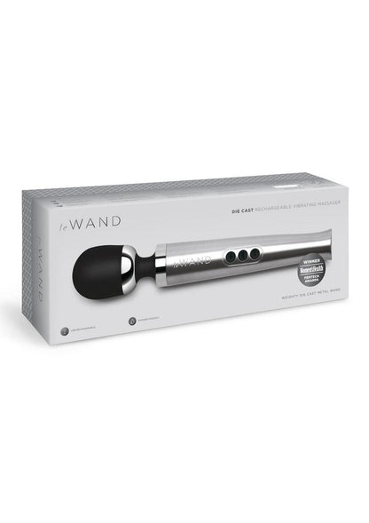 Le Wand Diecast Petite Rechargeable Massager - Silver