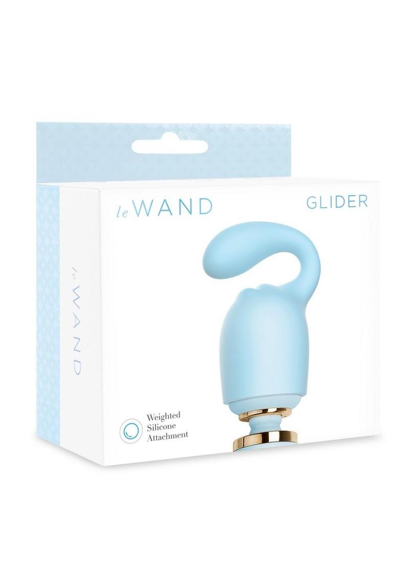 Le Wand Glider Weighted Silicone Attachment - Blue