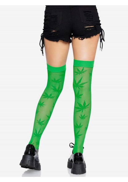 Leg Avenue 420 Net Thigh High