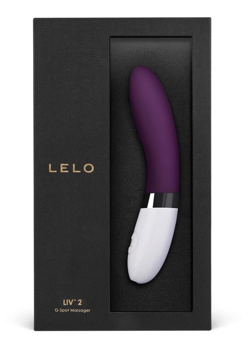 Liv 2 Rechargeable Silicone Vibrator - Plum/Purple