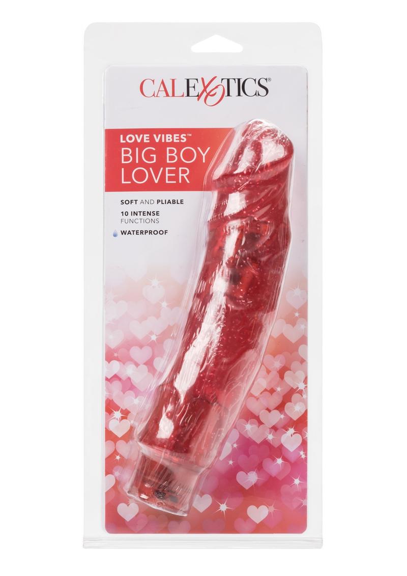 Love Vibes Big Boy Lover Vibrator - Red