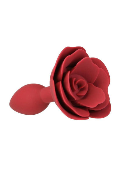 Lux Active Red Rose Silicone Anal Plug