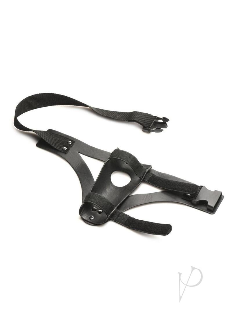 Master Series Thunder Strap Wand Thigh Harness - Black