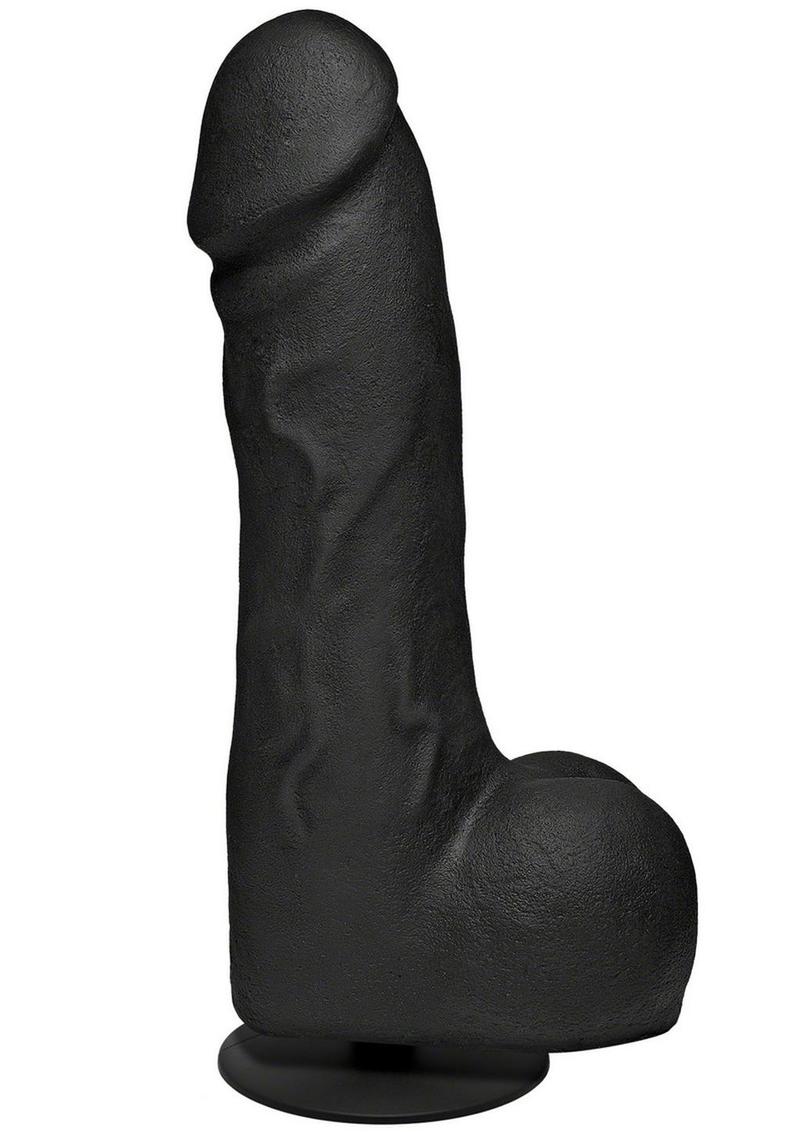 Merci The Really Big Dick with XL Removable Vac-U-Lock Suction Cup - Chocolate - XLarge