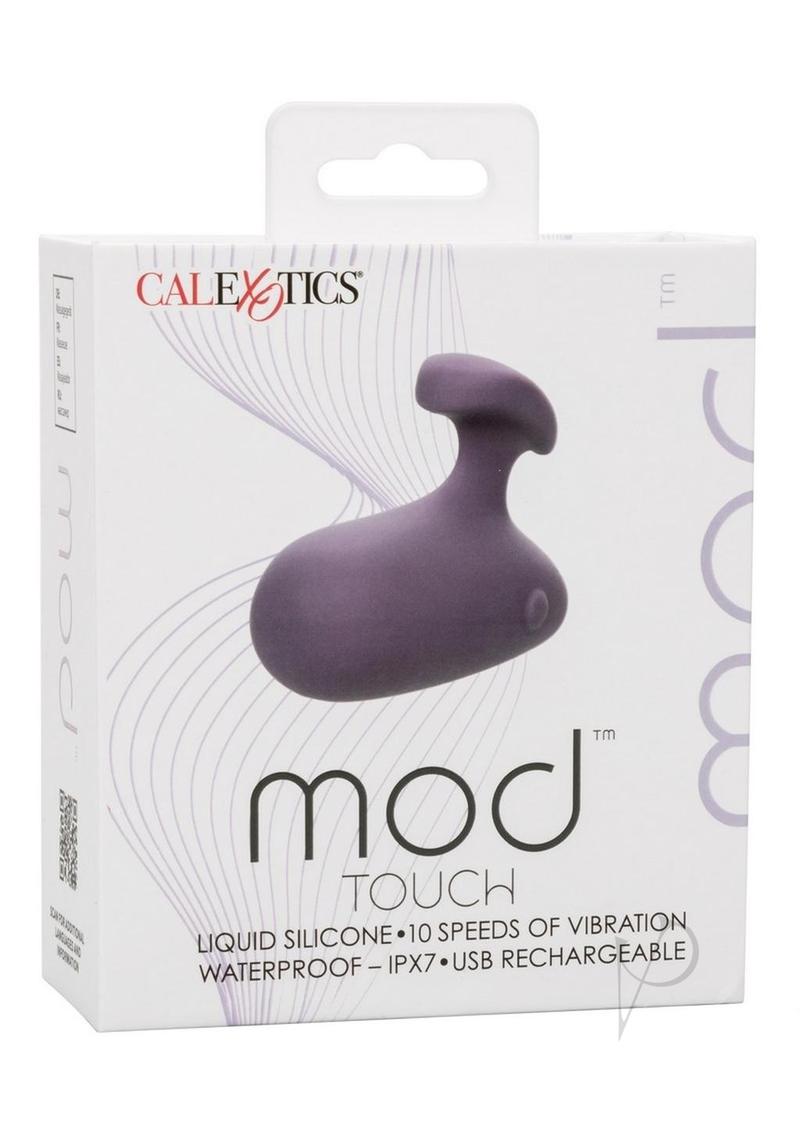 Mod Touch Rechargeable Silicone Massager - Purple