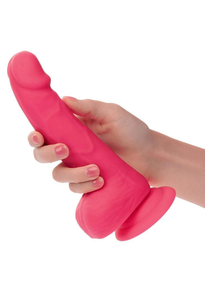 Neon Silicone Studs Dildo