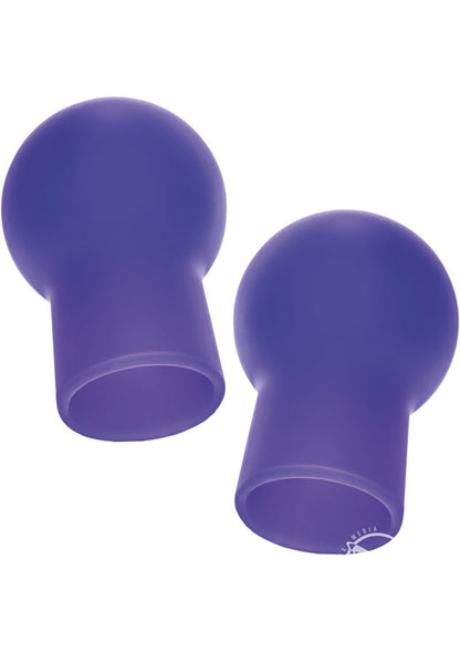 Nipple Play Advanced Silicone Nipple Suckers - Purple