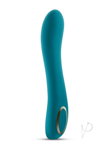 Obsessions Zeus Rechargeable Silicone Vibrator - Teal