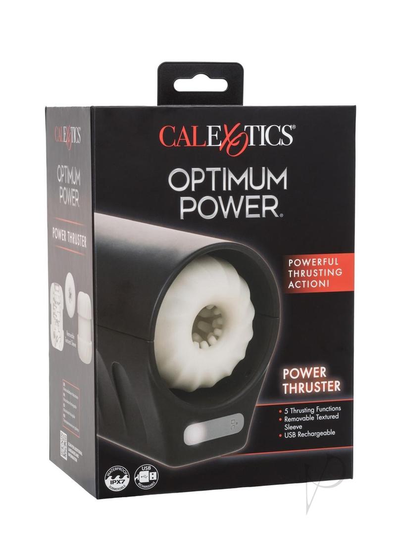 Optimum Power Power Thruster Rechargeable Stroker - Black