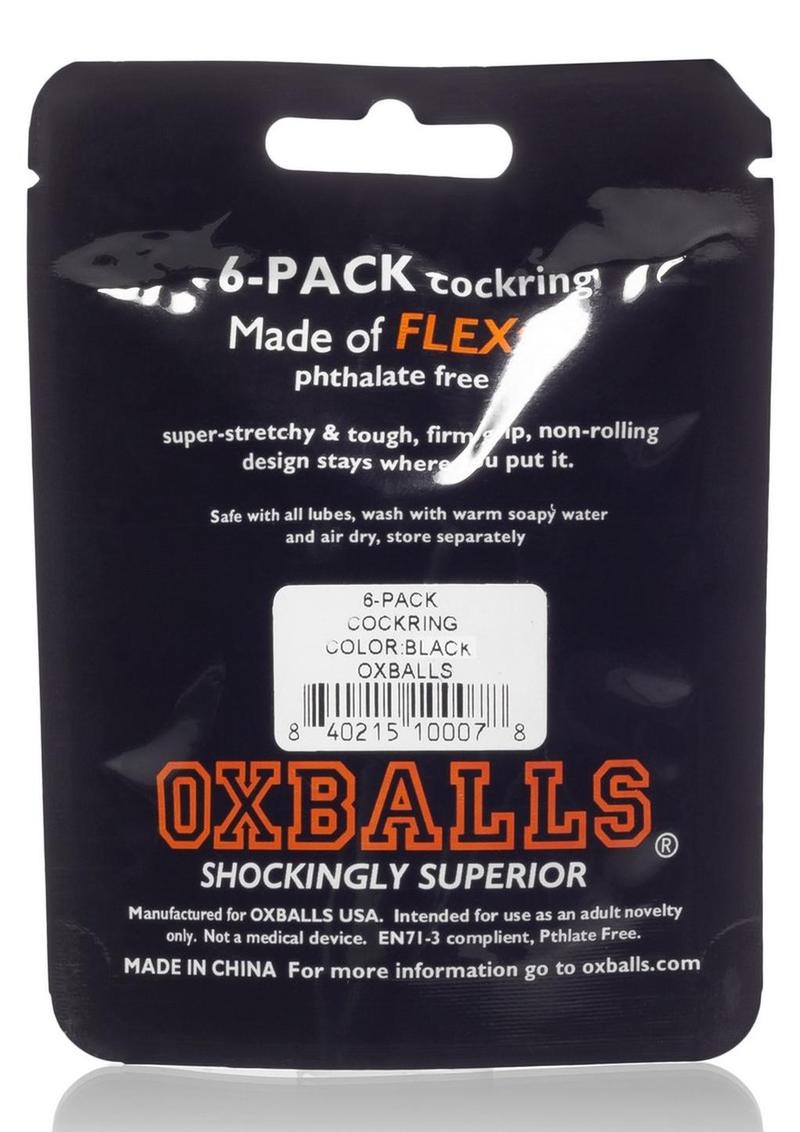 Oxballs Atomic Jock 'The 6 Pack' Sport Cock Ring