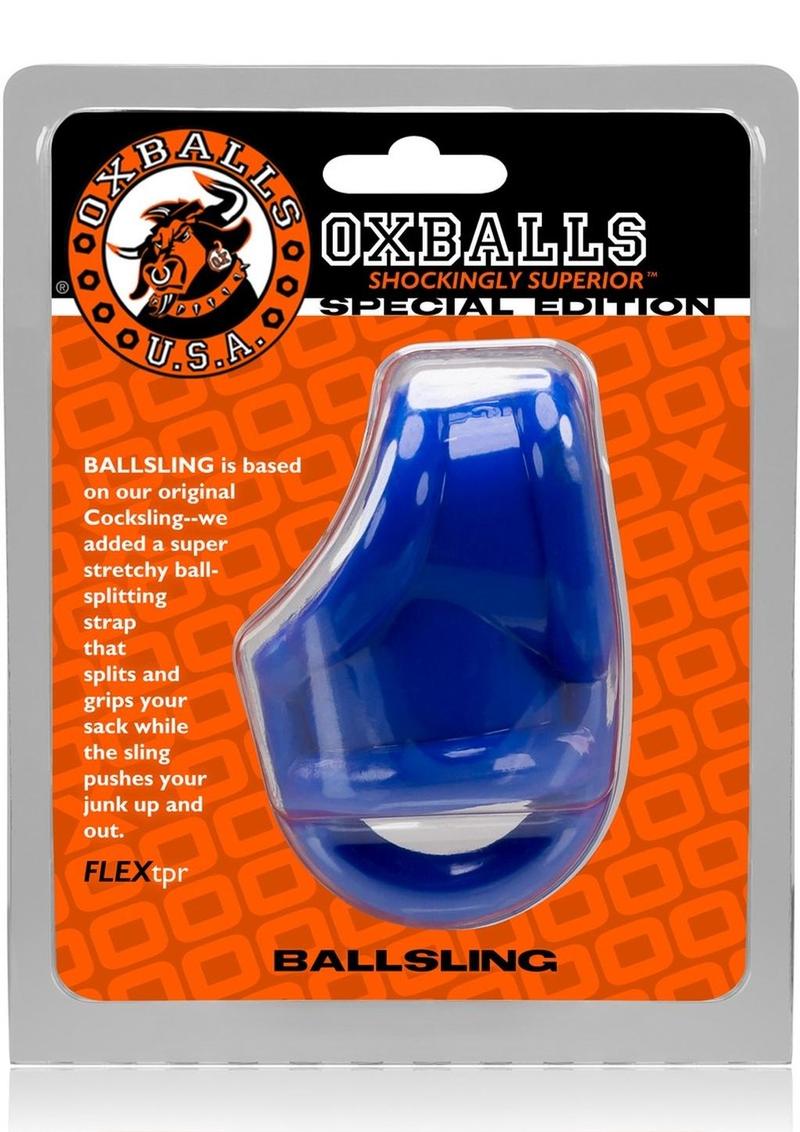 Oxballs Ball Sling with Ball Splitter Strap - Blue